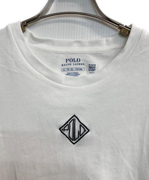 POLO RALPH LAUREN（ポロ・ラルフローレン）POLO RALPH LAUREN (ポロ・ラルフローレン) 半袖カットソー ホワイト サイズ:XLの古着・服飾アイテム