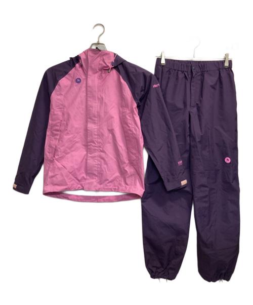 MARMOT（マーモット）MARMOT (マーモット) レインセット ピンク サイズ:Ｍの古着・服飾アイテム