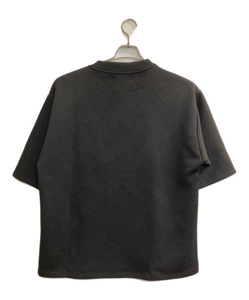 Paris Saint-Germain（パリサンジェルマン）Paris Saint-Germain (パリサンジェルマン) 3Dジオメトリックパターン Tシャツ ブラック サイズ:Ｌの古着・服飾アイテム