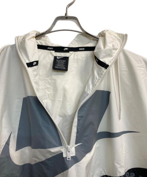 NIKE（ナイキ）NIKE (ナイキ) M NSW NSW WR PONCHO WVN ホワイト サイズ:ONE SIZEの古着・服飾アイテム