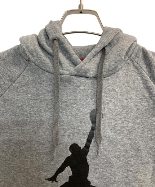JORDAN（ジョーダン）JORDAN (ジョーダン) JUMP MAN HOODIE グレー サイズ:Mの古着・服飾アイテム