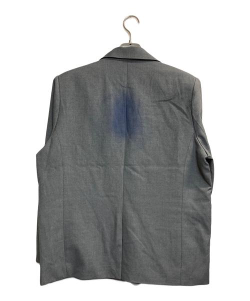 Youlaile studio（ユーライレ・スタジオ）Youlaile studio (ユーライレ・スタジオ) Doodle Paint Big Jacket グレー サイズ:Ｍ 未使用品の古着・服飾アイテム