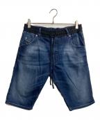 DIESELディーゼル）の古着「Jogg jeans shorts」｜インディゴ