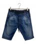 DIESEL（ディーゼル）の古着「Jogg jeans shorts」｜インディゴ