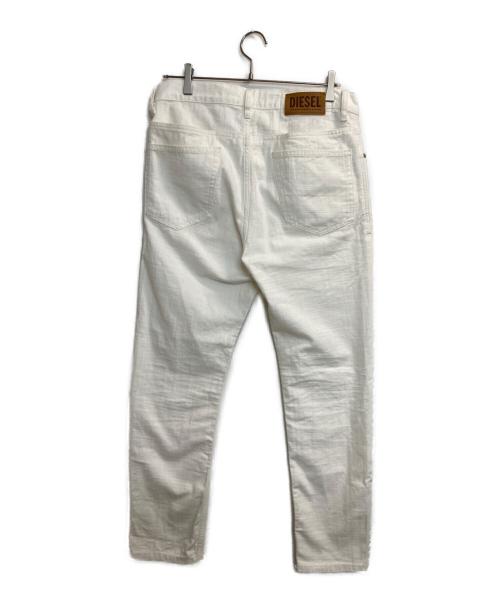 DIESEL（ディーゼル）DIESEL (ディーゼル) デニムパンツ ホワイト サイズ:W31 L32の古着・服飾アイテム