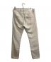 DIESEL (ディーゼル) ユーズド加工ツイルパンツ アイボリー サイズ:W31：4000円