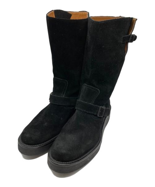NUMBER (N)INE（ナンバーナイン）NUMBER (N)INE (ナンバーナイン) Engineer Boots ブラック サイズ:9の古着・服飾アイテム