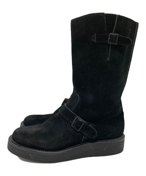NUMBER (N)INE（ナンバーナイン）NUMBER (N)INE (ナンバーナイン) Engineer Boots ブラック サイズ:9の古着・服飾アイテム