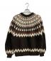 BEAMS (ビームス) ノルディックニット ブラウン サイズ:S：3500円