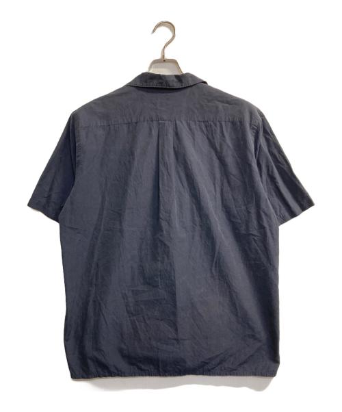 COMOLI（コモリ）COMOLI (コモリ) ショートスリーブコットンシャツ ネイビー サイズ:1の古着・服飾アイテム