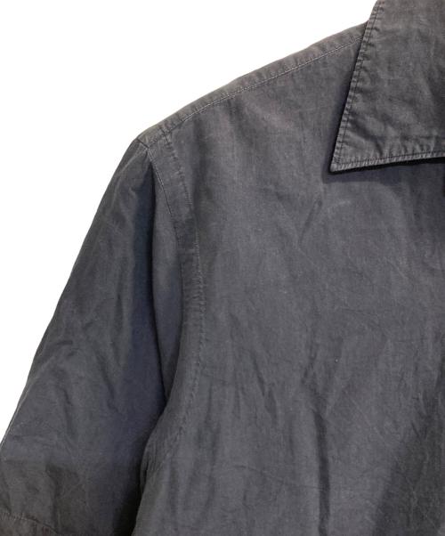 COMOLI（コモリ）COMOLI (コモリ) ショートスリーブコットンシャツ ネイビー サイズ:1の古着・服飾アイテム