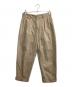 BEAMS PLUS（ビームスプラス）の古着「2 Pleats Tapered Twill」｜ベージュ