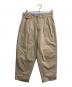 BEAMS PLUS（ビームスプラス）の古着「2 Pleats Tapered Twill」｜ベージュ