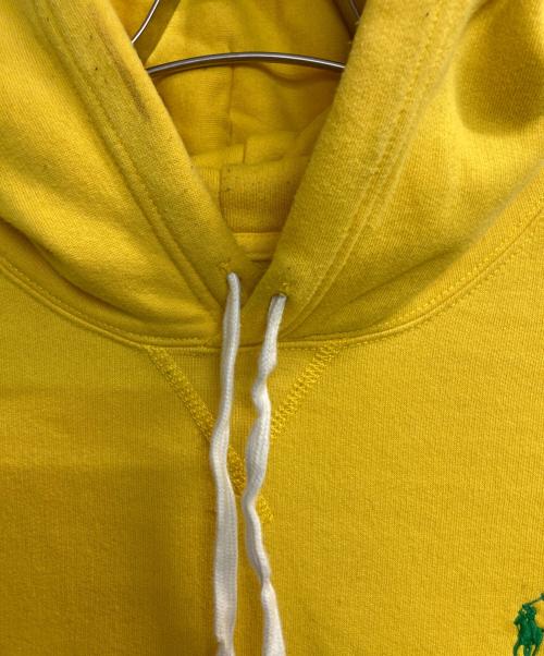 POLO RALPH LAUREN（ポロ・ラルフローレン）POLO RALPH LAUREN (ポロ・ラルフローレン) ワンポイントパーカー イエロー サイズ:Ｌの古着・服飾アイテム