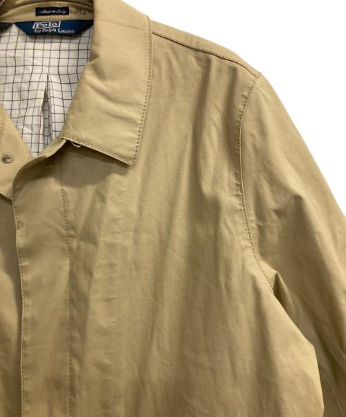 POLO RALPH LAUREN（ポロ・ラルフローレン）POLO RALPH LAUREN (ポロ・ラルフローレン) ステンカラーコート ベージュ サイズ:Ｌの古着・服飾アイテム