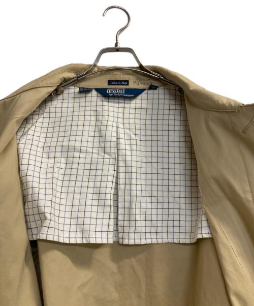POLO RALPH LAUREN（ポロ・ラルフローレン）POLO RALPH LAUREN (ポロ・ラルフローレン) ステンカラーコート ベージュ サイズ:Ｌの古着・服飾アイテム