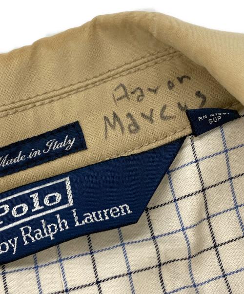 POLO RALPH LAUREN（ポロ・ラルフローレン）POLO RALPH LAUREN (ポロ・ラルフローレン) ステンカラーコート ベージュ サイズ:Ｌの古着・服飾アイテム