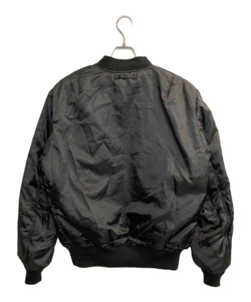 AVIREX（アヴィレックス）AVIREX (アヴィレックス) MA-1 フライトジャケット ブラック サイズ:ＸＬの古着・服飾アイテム
