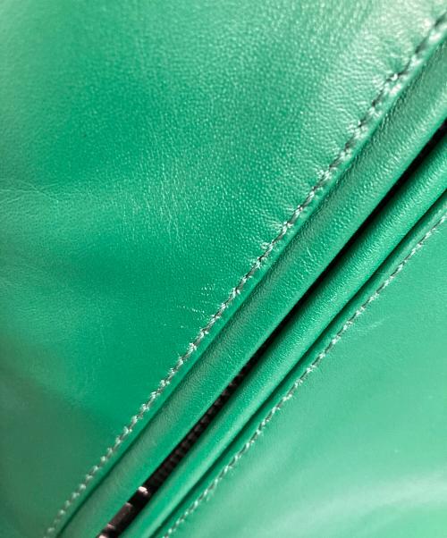 Liugoo Leathers（リューグーレザーズ）LIUGOO LEATHERS (リューグーレザーズ) ライナー付レザージャケット グリーン サイズ:Ｌの古着・服飾アイテム