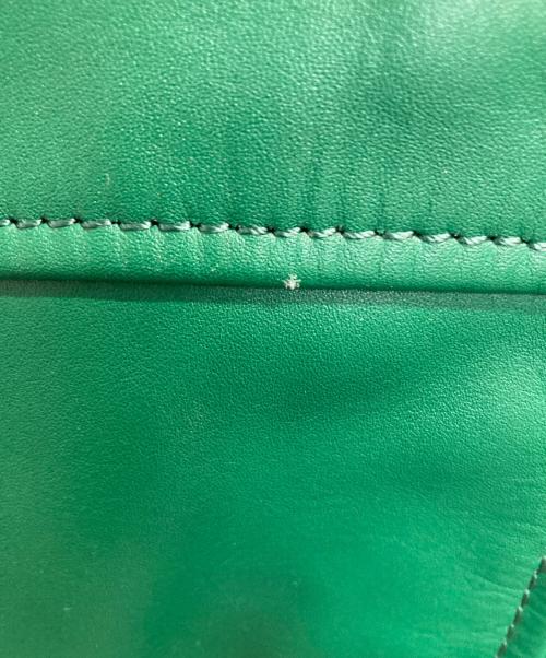 Liugoo Leathers（リューグーレザーズ）LIUGOO LEATHERS (リューグーレザーズ) ライナー付レザージャケット グリーン サイズ:Ｌの古着・服飾アイテム