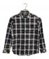 BURBERRY LONDON（バーバリーロンドン）の古着「チェックシャツ」｜ブラック×レッド