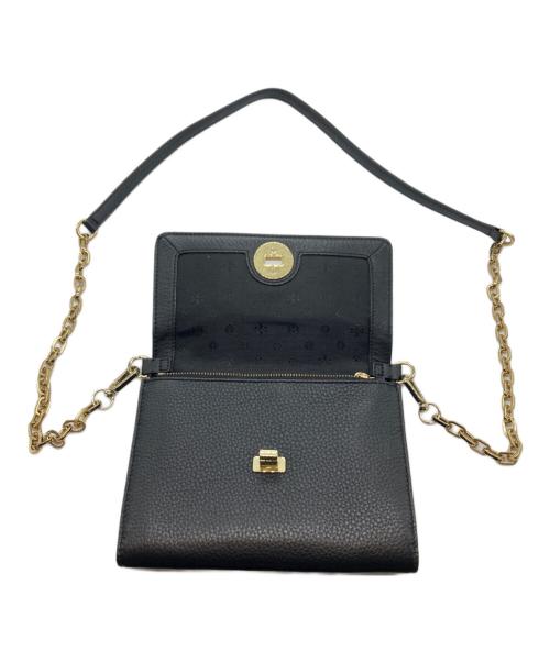 TORY BURCH（トリーバーチ）TORY BURCH (トリーバーチ) チェーンショルダーバッグ ブラックの古着・服飾アイテム