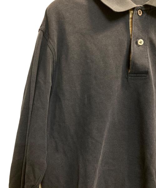BURBERRY（バーバリー）BURBERRY (バーバリー) ポロシャツ ネイビー サイズ:Lの古着・服飾アイテム