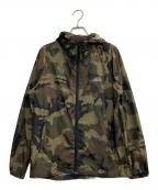 stussyステューシー）の古着「カモ柄ジップアップジャケット」｜グリーン
