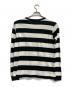 NUMBER (N)INE (ナンバーナイン) 15AW ボーダーカットソー ブラック×ホワイト サイズ:2：6000円