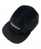 SUPREMEシュプリーム）の古着「Corduroy Camp Cap」｜ブラック