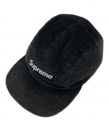 SUPREME（シュプリーム）の古着「Corduroy Camp Cap」｜ブラック