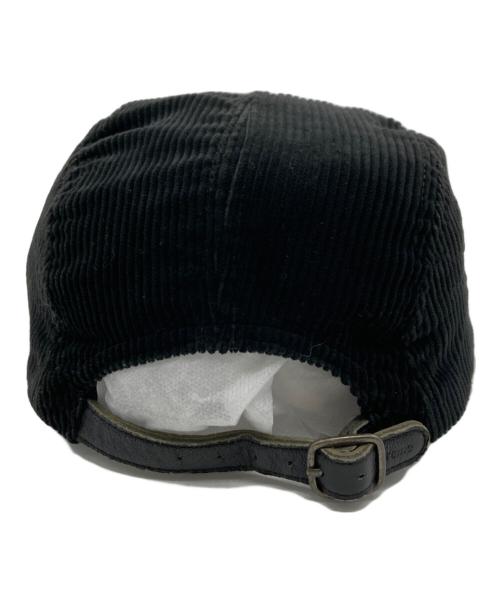 SUPREME（シュプリーム）Supreme (シュプリーム) Corduroy Camp Cap ブラックの古着・服飾アイテム