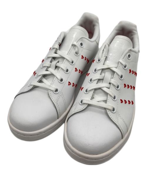 adidas（アディダス）adidas (アディダス) STAN SMITH J V-DAY ホワイト サイズ:23.5cmの古着・服飾アイテム