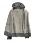 DIESEL (ディーゼル) LEATHER PIPING ZIP PARKA グレー サイズ:S：4000円