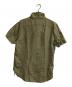 DIESEL (ディーゼル) LINEN S/S WIRE COLLER SHIRTS オリーブ サイズ:ＸＬ：4000円