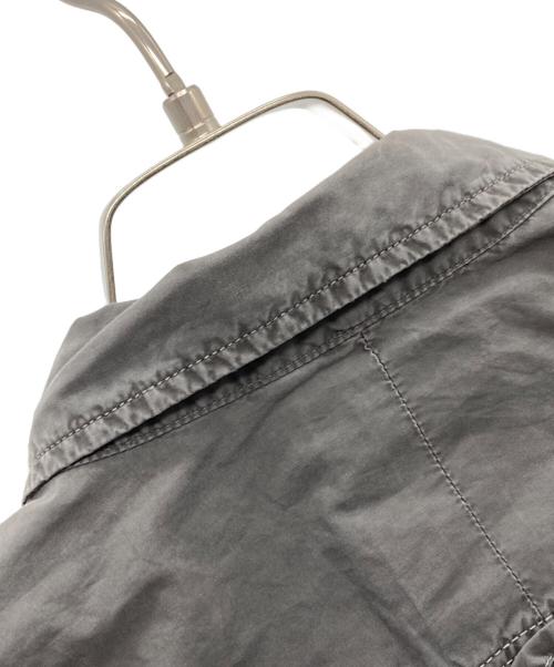 DIESEL（ディーゼル）DIESEL (ディーゼル) ショートポイントパッカリングシャツ グレー サイズ:Ｌの古着・服飾アイテム