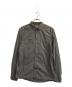 DIESEL（ディーゼル）の古着「ショートポイントパッカリングシャツ」｜グレー