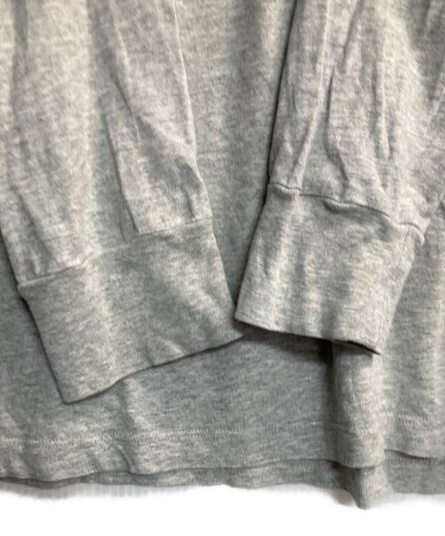 DIESEL（ディーゼル）DIESEL (ディーゼル) ブレイブマンL/S T-SHIRTS グレー サイズ:Mの古着・服飾アイテム