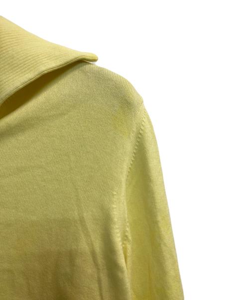 DIESEL（ディーゼル）DIESEL (ディーゼル) コットンセーラーカラーニット イエロー サイズ:Mの古着・服飾アイテム