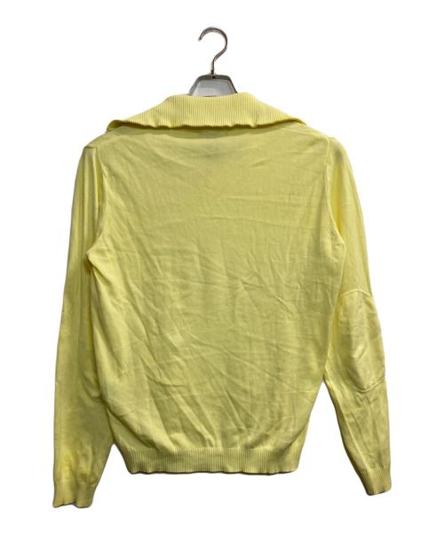 DIESEL（ディーゼル）DIESEL (ディーゼル) コットンセーラーカラーニット イエロー サイズ:Mの古着・服飾アイテム