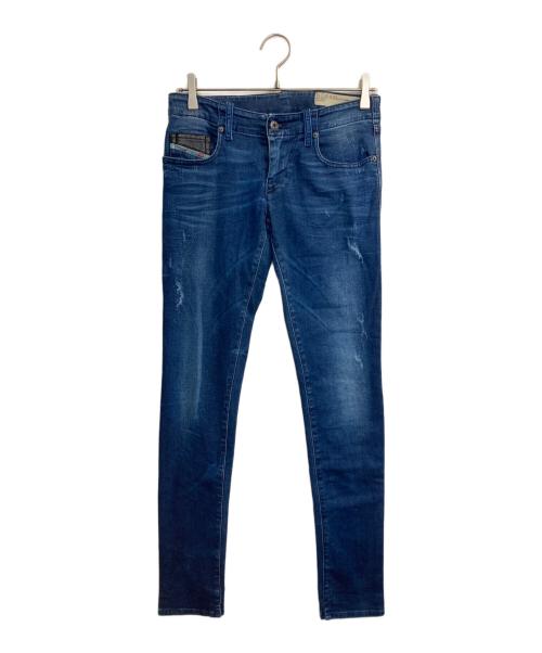 DIESEL（ディーゼル）DIESEL (ディーゼル) スーパースリムスキニーデニム インディゴ サイズ:27の古着・服飾アイテム