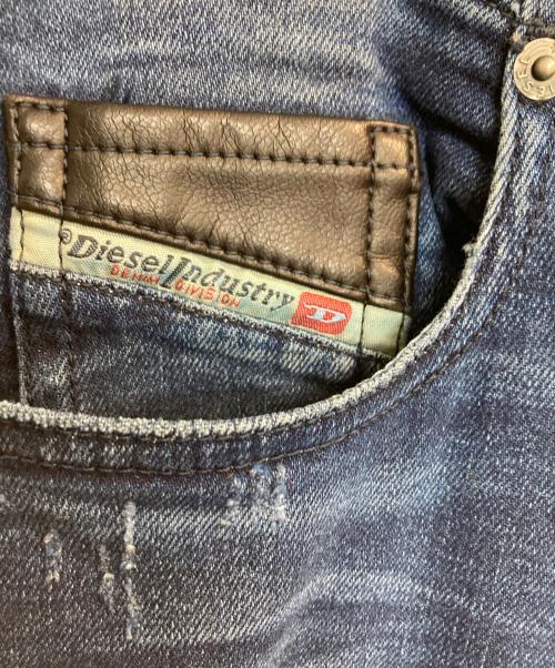 DIESEL（ディーゼル）DIESEL (ディーゼル) スーパースリムスキニーデニム インディゴ サイズ:27の古着・服飾アイテム