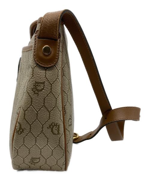 Christian Dior（クリスチャン ディオール）Christian Dior (クリスチャン ディオール) ハニカム柄ショルダーバッグ ベージュの古着・服飾アイテム