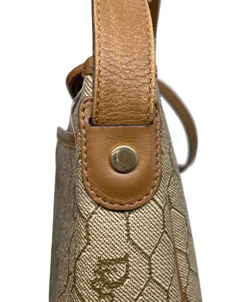 Christian Dior（クリスチャン ディオール）Christian Dior (クリスチャン ディオール) ハニカム柄ショルダーバッグ ベージュの古着・服飾アイテム