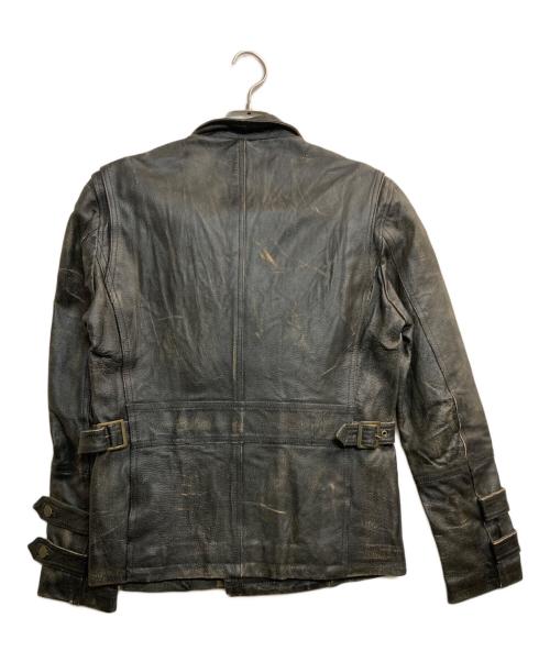 TORNADO MART（トルネードマート）TORNADO MART (トルネードマート) ダブルライダースジャケット ブラウン サイズ:Mの古着・服飾アイテム