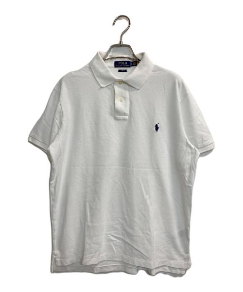 POLO RALPH LAUREN（ポロ・ラルフローレン）POLO RALPH LAUREN (ポロ・ラルフローレン) ポロシャツ ホワイト サイズ:Ｌの古着・服飾アイテム