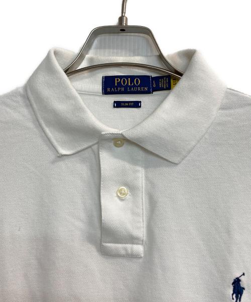 POLO RALPH LAUREN（ポロ・ラルフローレン）POLO RALPH LAUREN (ポロ・ラルフローレン) ポロシャツ ホワイト サイズ:Ｌの古着・服飾アイテム