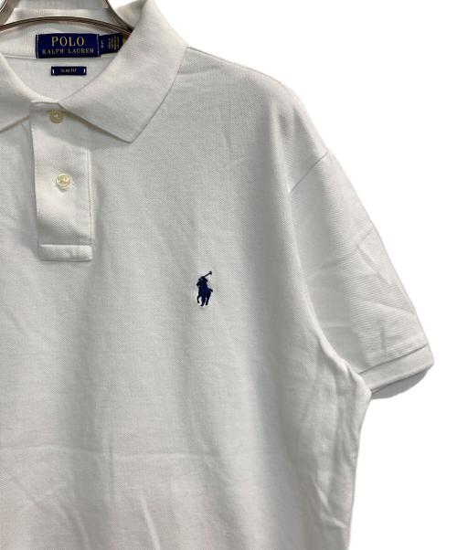 POLO RALPH LAUREN（ポロ・ラルフローレン）POLO RALPH LAUREN (ポロ・ラルフローレン) ポロシャツ ホワイト サイズ:Ｌの古着・服飾アイテム