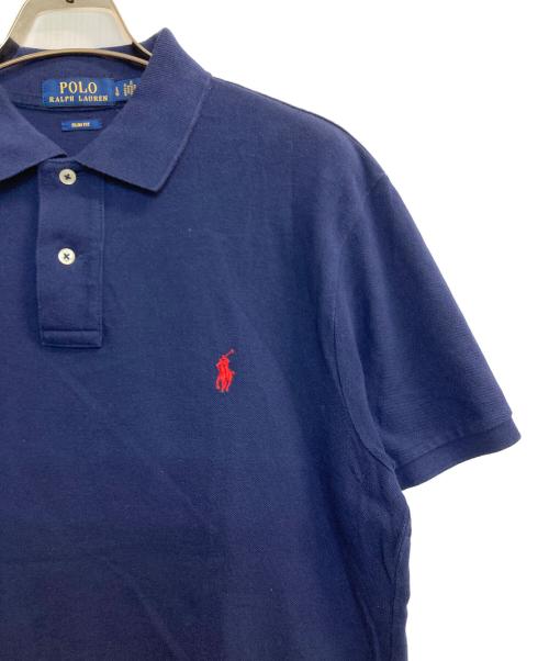 POLO RALPH LAUREN（ポロ・ラルフローレン）POLO RALPH LAUREN (ポロ・ラルフローレン) ポロシャツ ネイビー サイズ:Ｌの古着・服飾アイテム