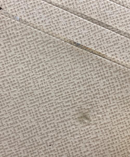 LOUIS VUITTON（ルイ ヴィトン）LOUIS VUITTON (ルイ ヴィトン) 2つ折り財布 ネイビー×アイボリーの古着・服飾アイテム
